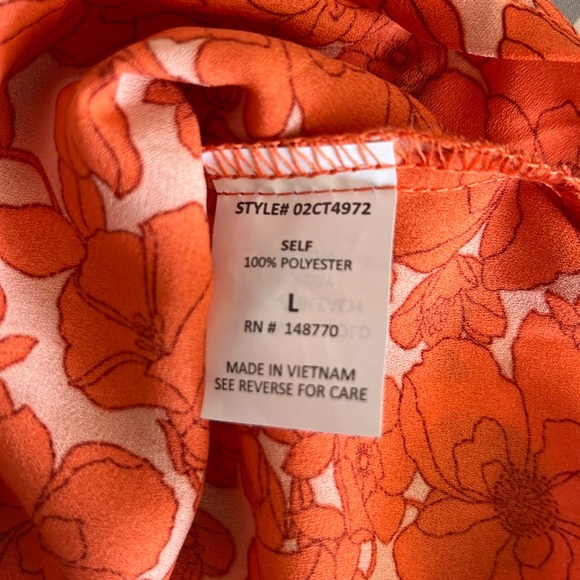 Sienna Sky Retro Puff Sleeve Blouse - Picture 6 of 7